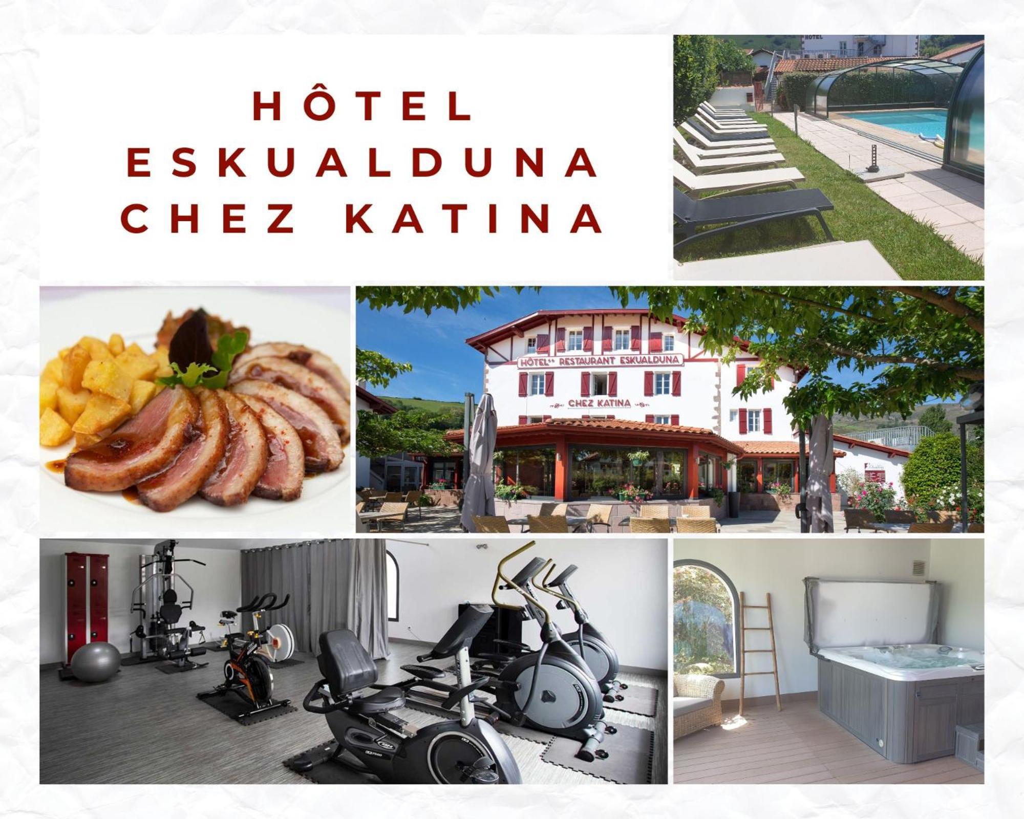 Hotel Eskualduna Chez Katina Saint-Martin-dʼArrossa Eksteriør billede